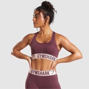 Gymshark Fit Berry Red Sports Bra